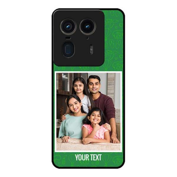 Motorola Edge 50 Ultra 5G Custom Glass Phone CasePicture Upload Design
