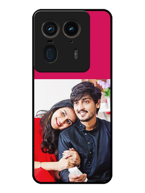 Custom Motorola Edge 50 Ultra 5G Custom Glass Phone CaseAnniversary Cover Design