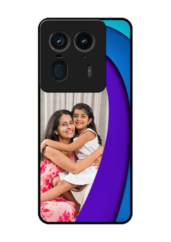 Motorola Edge 50 Ultra 5G Custom Glass Phone CaseSimple Pattern Design