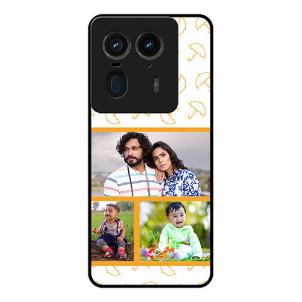 Motorola Edge 50 Ultra 5G Custom Glass Phone CaseYellow Pattern Design Motorola Edge 50 Ultra 5G Custom Glass Phone CaseYellow Pattern Design