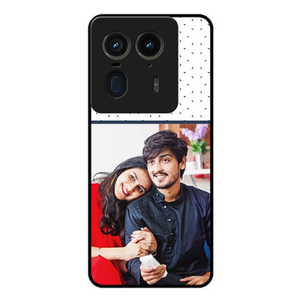 Motorola Edge 50 Ultra 5G Custom Glass Phone CasePremium Dot Design