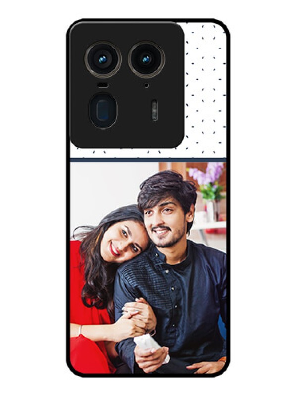 Custom Motorola Edge 50 Ultra 5G Custom Glass Phone CasePremium Dot Design