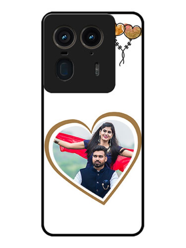 Custom Motorola Edge 50 Ultra 5G Custom Glass Phone CaseYou and Me Design