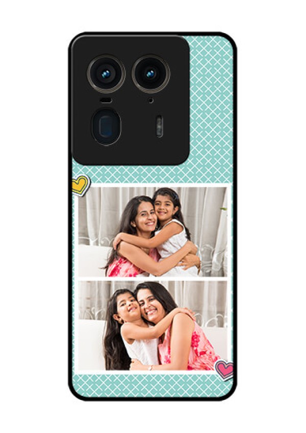 Motorola Edge 50 Ultra 5G Custom Glass Phone Case2 Image Holder With Pattern Design