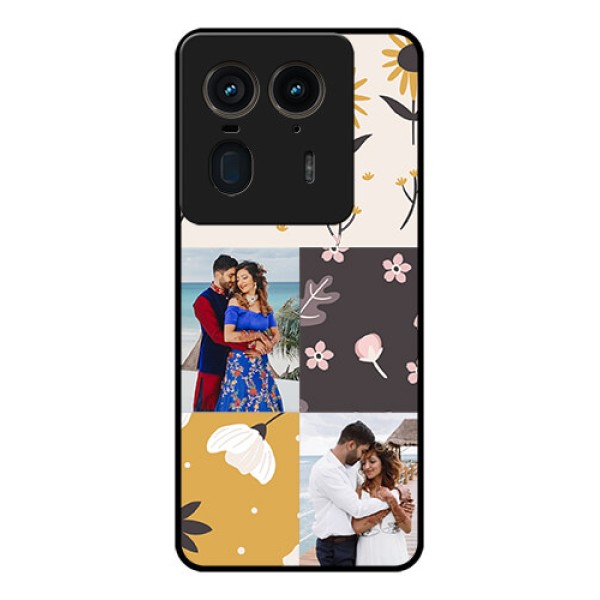 Motorola Edge 50 Ultra 5G Custom Glass Phone Case3 Images With Floral Design Motorola Edge 50 Ultra 5G Custom Glass Phone Case3 Images With Floral Design