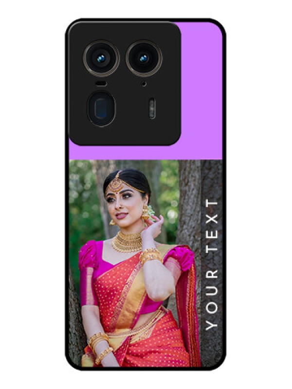 Custom Motorola Edge 50 Ultra 5G Custom Glass Phone CaseBirthday Icons Design