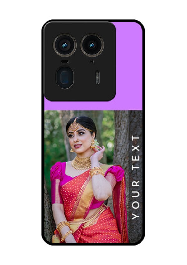 Motorola Edge 50 Ultra 5G Custom Glass Phone CaseBirthday Icons Design