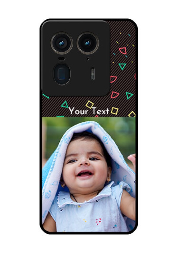 Motorola Edge 50 Ultra 5G Custom Glass Phone CaseWith Confetti Birthday Design