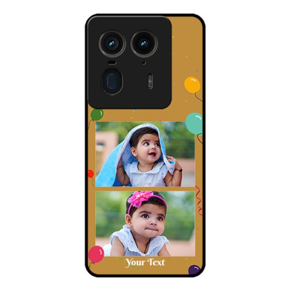 Motorola Edge 50 Ultra 5G Custom Glass Phone CaseImage Holder With Birthday Celebrations Design Motorola Edge 50 Ultra 5G Custom Glass Phone CaseImage Holder With Birthday Celebrations Design