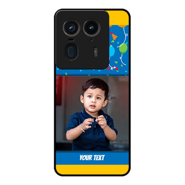 Motorola Edge 50 Ultra 5G Custom Glass Phone CaseBirthday Wishes Design