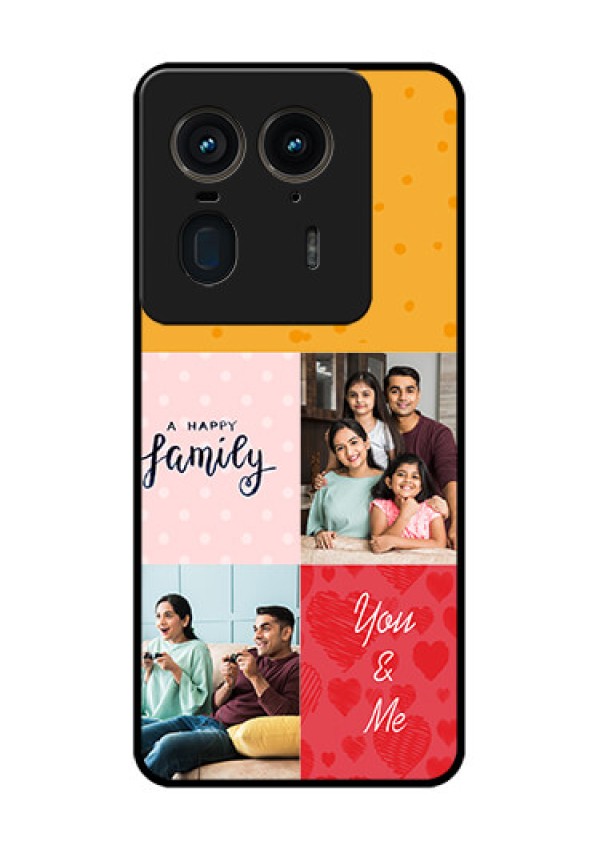Motorola Edge 50 Ultra 5G Custom Glass Phone CaseImages With Quotes Design