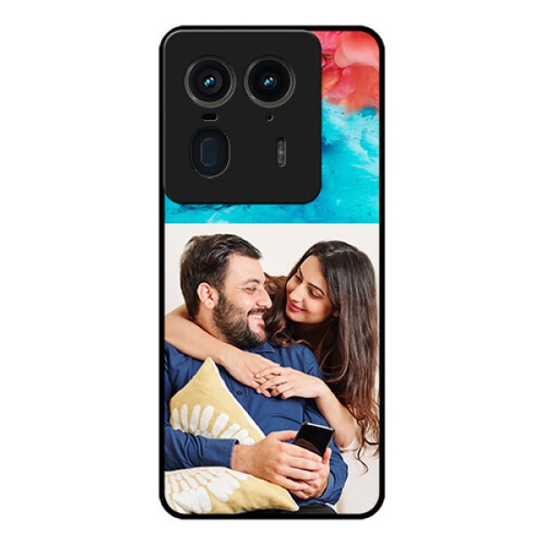 Motorola Edge 50 Ultra 5G Custom Glass Phone CaseQuote With Acrylic Painting Design