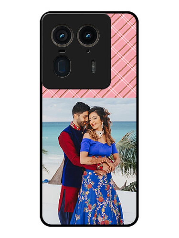 Custom Motorola Edge 50 Ultra 5G Custom Glass Phone CaseTogether Forever Design