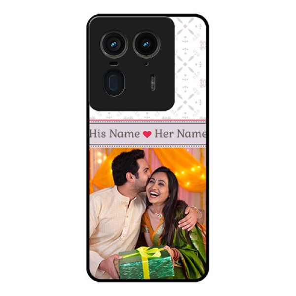 Motorola Edge 50 Ultra 5G Custom Glass Phone CaseWith Photo And Ethnic Design