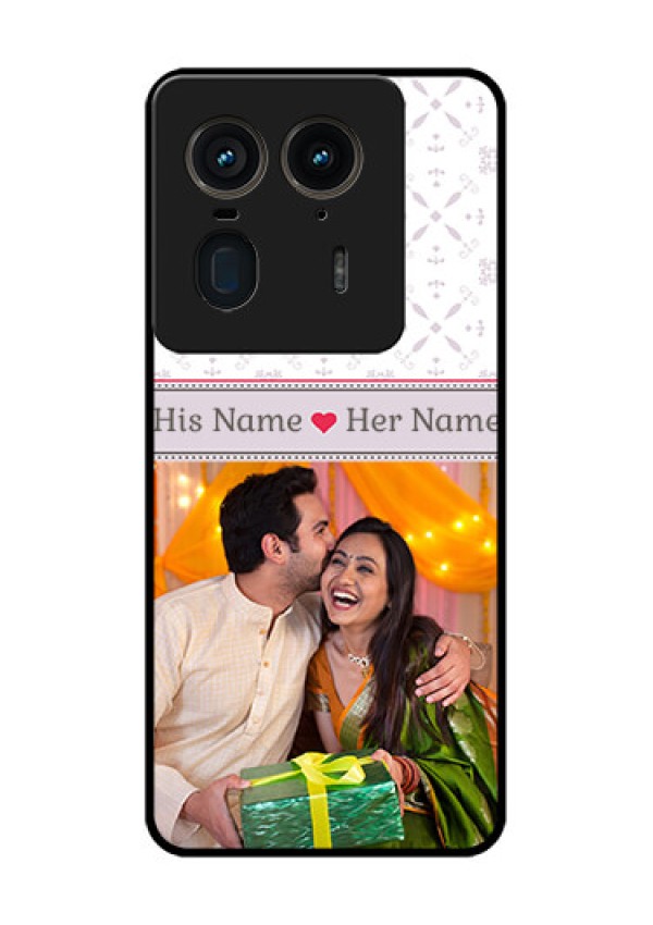 Motorola Edge 50 Ultra 5G Custom Glass Phone CaseWith Photo And Ethnic Design