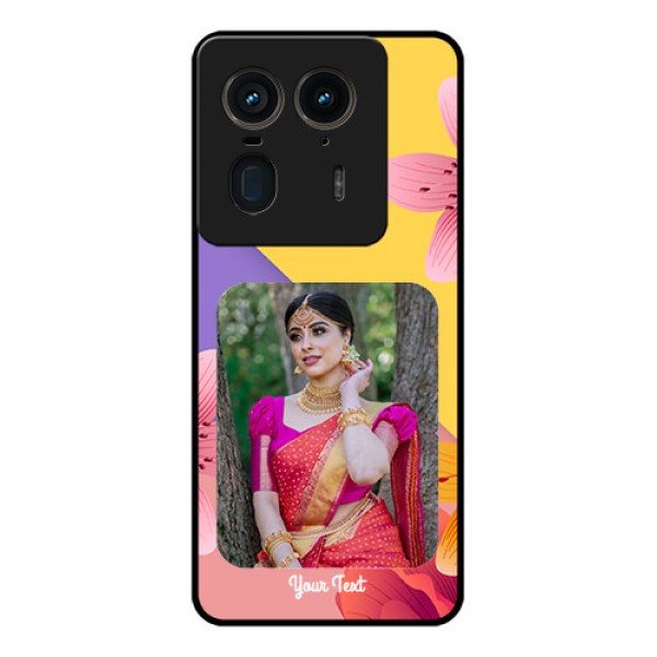 Motorola Edge 50 Ultra 5G Custom Glass Phone Case3 Image With Vintage Floral Design Motorola Edge 50 Ultra 5G Custom Glass Phone Case3 Image With Vintage Floral Design