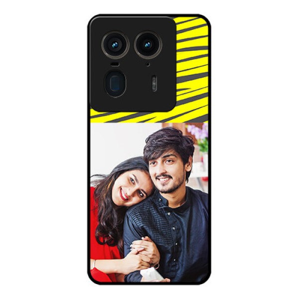 Motorola Edge 50 Ultra 5G Custom Glass Phone CaseYellow Abstract Design Motorola Edge 50 Ultra 5G Custom Glass Phone CaseYellow Abstract Design
