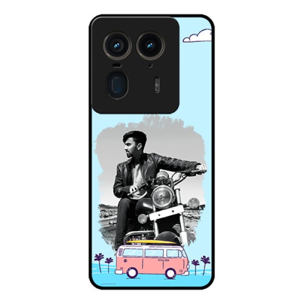 Motorola Edge 50 Ultra 5G Custom Glass Phone CaseTravel and Adventure Design