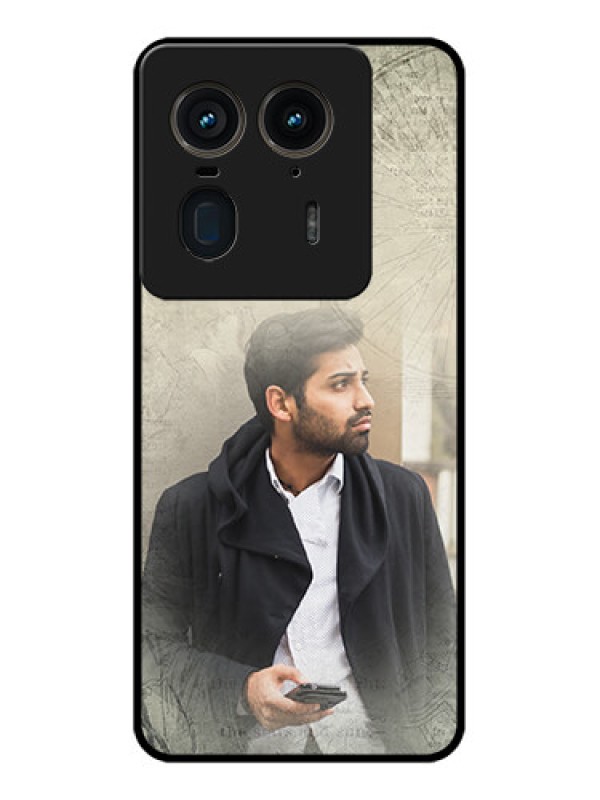 Custom Motorola Edge 50 Ultra 5G Custom Glass Phone CaseWith Vintage Design