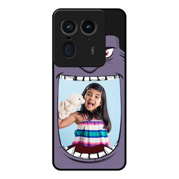 Motorola Edge 50 Ultra 5G Custom Glass Phone CaseAngry Monster Design