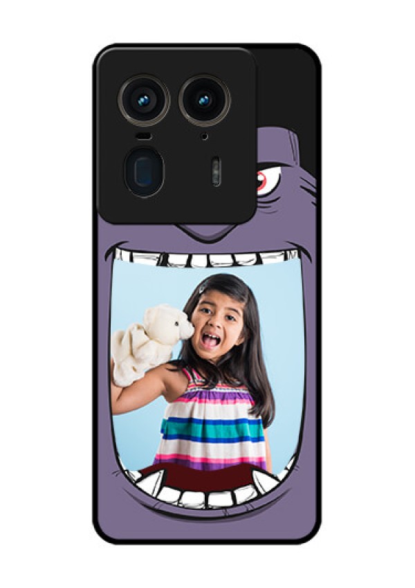 Motorola Edge 50 Ultra 5G Custom Glass Phone CaseAngry Monster Design
