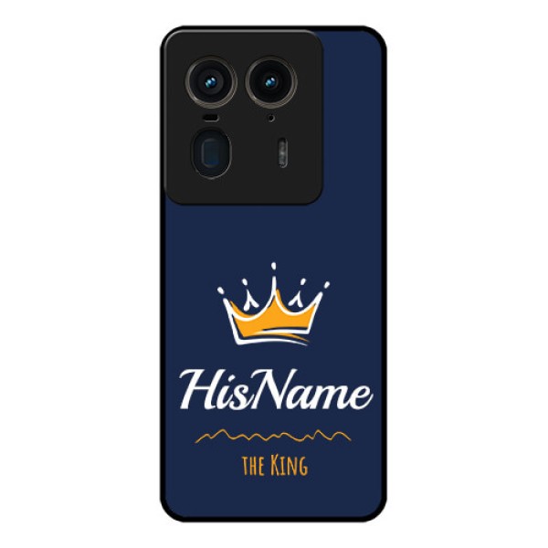 Motorola Edge 50 Ultra 5G Custom Glass Phone CaseKing With Name Design Motorola Edge 50 Ultra 5G Custom Glass Phone CaseKing With Name Design