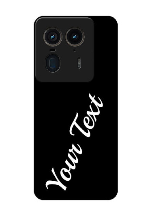 Motorola Edge 50 Ultra 5G Custom Glass Phone CaseWith Your Name Design