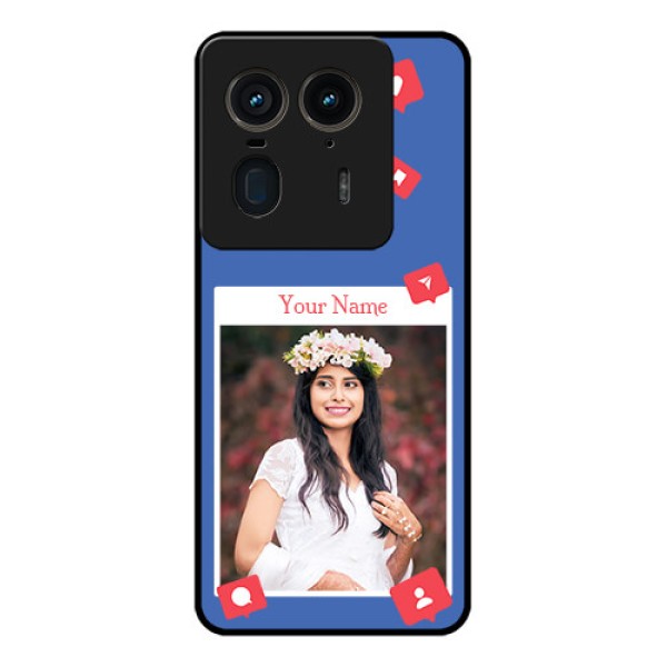 Motorola Edge 50 Ultra 5G Custom Glass Phone CaseLike Share And Comment Design