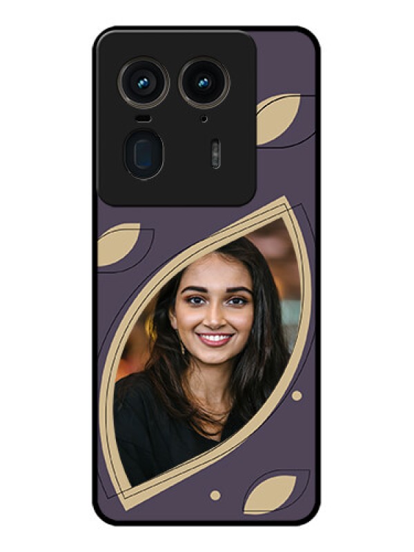 Custom Motorola Edge 50 Ultra 5G Custom Glass Phone CaseFalling Leaf Design