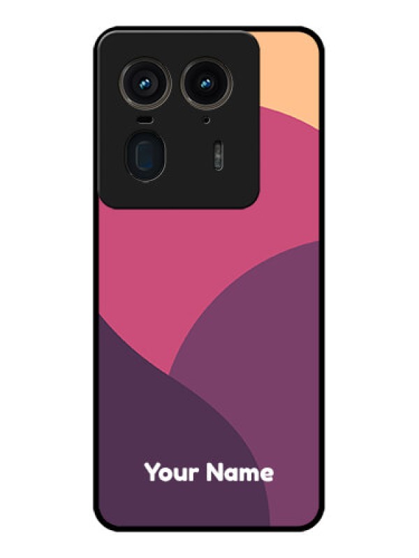 Custom Motorola Edge 50 Ultra 5G Custom Glass Phone CaseMixed Multi - Colour Abstract Art Design