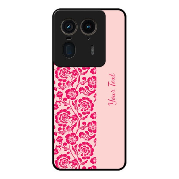 Motorola Edge 50 Ultra 5G Custom Glass Phone CaseAttractive Floral Pattern Design Motorola Edge 50 Ultra 5G Custom Glass Phone CaseAttractive Floral Pattern Design