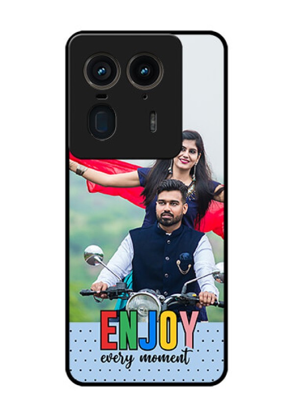 Motorola Edge 50 Ultra 5G Custom Glass Phone CaseEnjoy Every Moment Design
