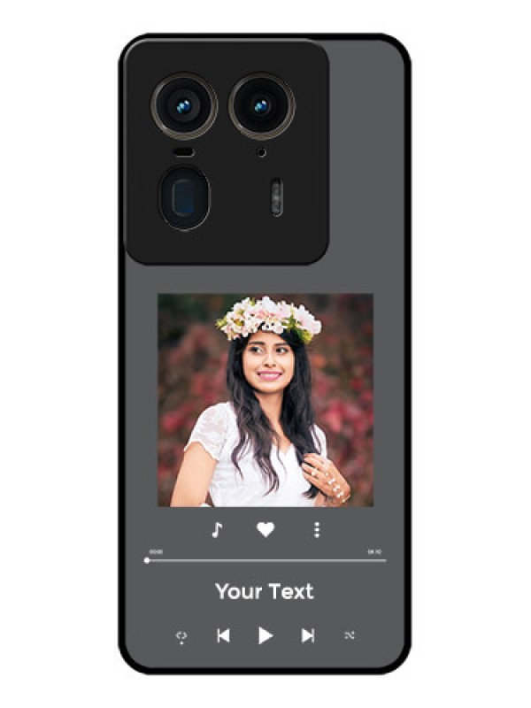 Custom Motorola Edge 50 Ultra 5G Custom Glass Phone CasePlay The Music Design