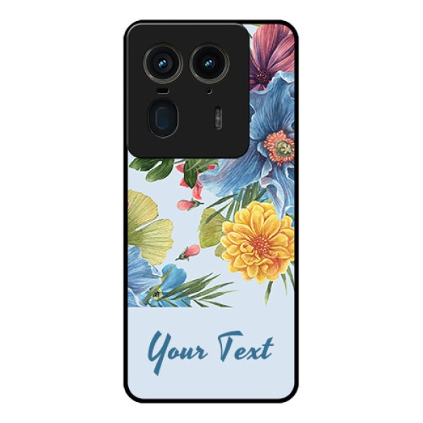Motorola Edge 50 Ultra 5G Custom Glass Phone CaseStunning Watercolored Flowers Painting Design Motorola Edge 50 Ultra 5G Custom Glass Phone CaseStunning Watercolored Flowers Painting Design