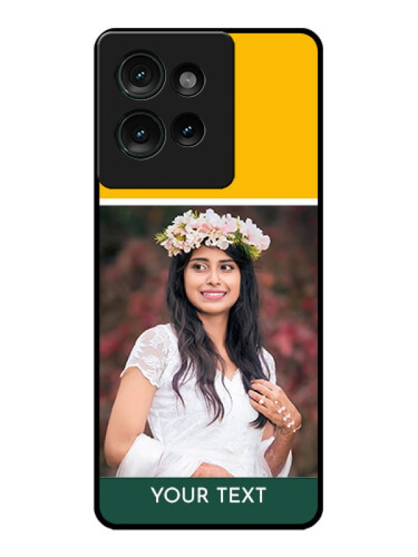 Custom Motorola Edge 50 Custom Glass Phone CaseLove You Design