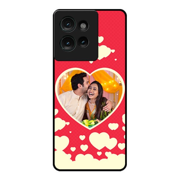 Motorola Edge 50 Custom Glass Phone CaseLove Symbols Phone Cover Design Motorola Edge 50 Custom Glass Phone CaseLove Symbols Phone Cover Design