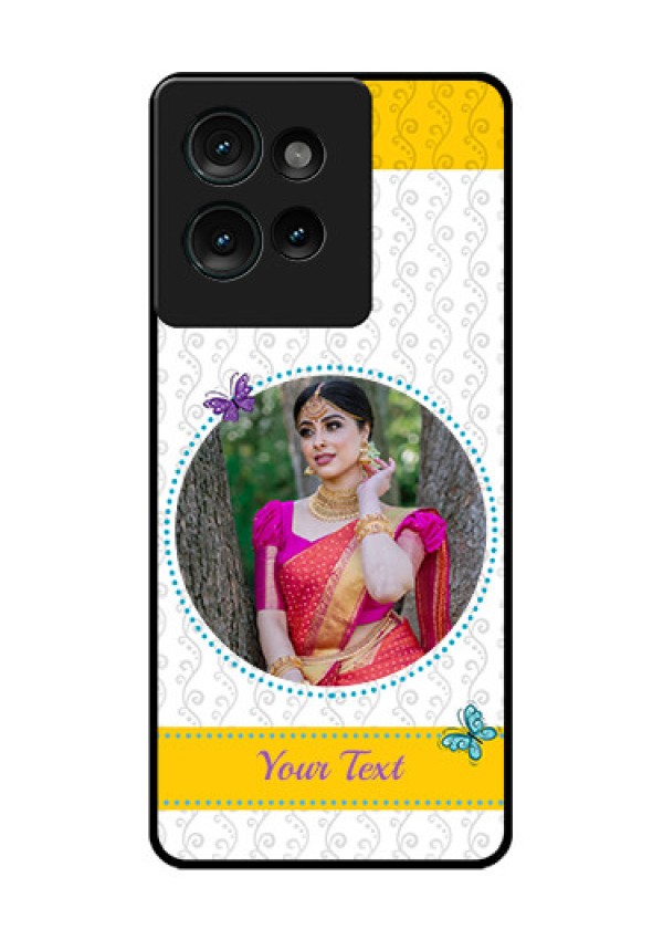 Motorola Edge 50 Custom Glass Phone CaseGirls Premium Case Design