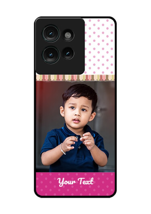 Motorola Edge 50 Custom Glass Phone CaseCute Girls Cover Design