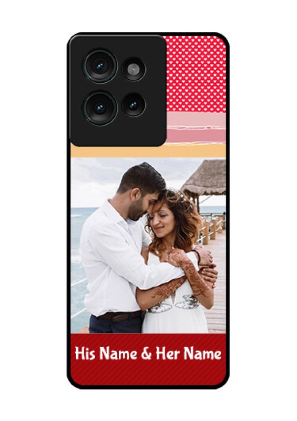 Motorola Edge 50 Custom Glass Phone CasePremium Case Design