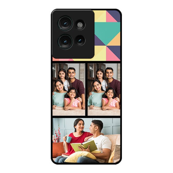 Motorola Edge 50 Custom Glass Phone CaseBulk Pic Upload Design