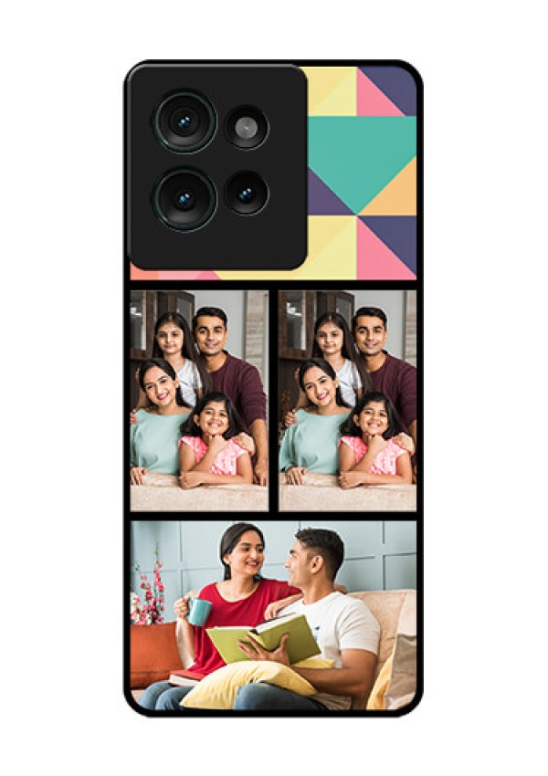 Motorola Edge 50 Custom Glass Phone CaseBulk Pic Upload Design