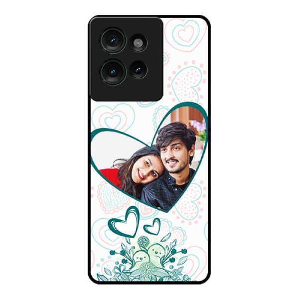 Motorola Edge 50 Custom Glass Phone CasePremium Couple Design