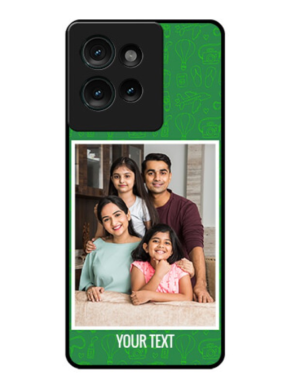 Custom Motorola Edge 50 Custom Glass Phone CasePicture Upload Design