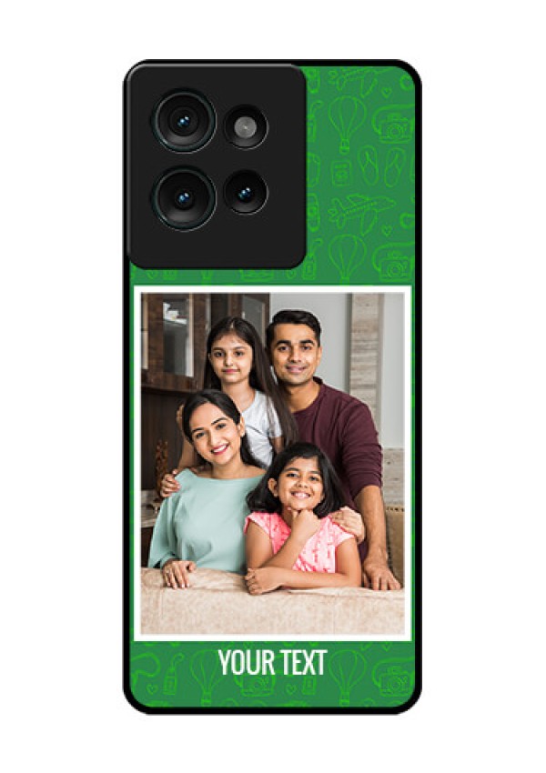 Motorola Edge 50 Custom Glass Phone CasePicture Upload Design