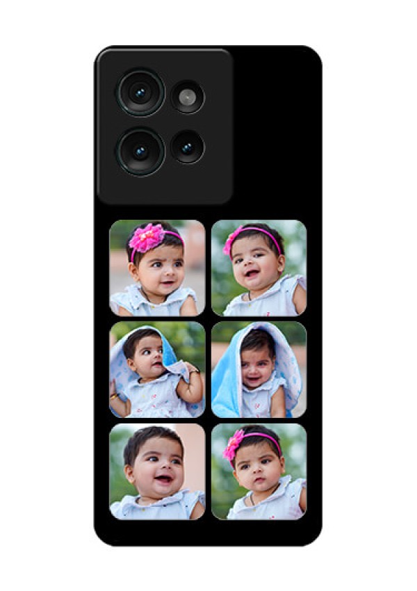 Motorola Edge 50 Custom Glass Phone CaseMultiple Pictures Design