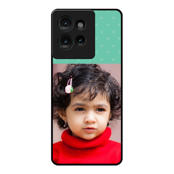 Motorola Edge 50 Custom Glass Phone CaseLovers Picture Design