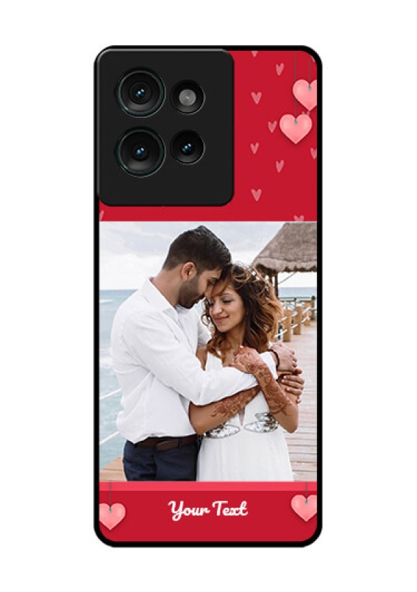 Motorola Edge 50 Custom Glass Phone CaseValentines Day Design