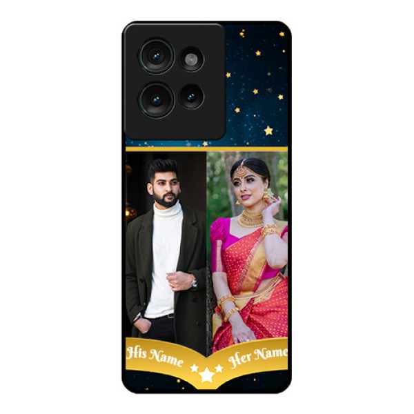 Motorola Edge 50 Custom Glass Phone CaseGalaxy Stars Backdrop Design Motorola Edge 50 Custom Glass Phone CaseGalaxy Stars Backdrop Design