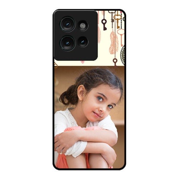 Motorola Edge 50 Custom Glass Phone CaseBoho Style Design