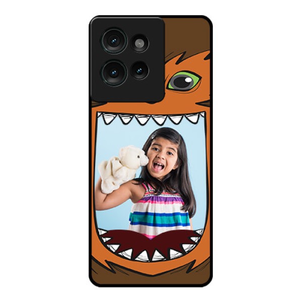 Motorola Edge 50 Custom Glass Phone CaseOwl Monster Back Case Design Motorola Edge 50 Custom Glass Phone CaseOwl Monster Back Case Design